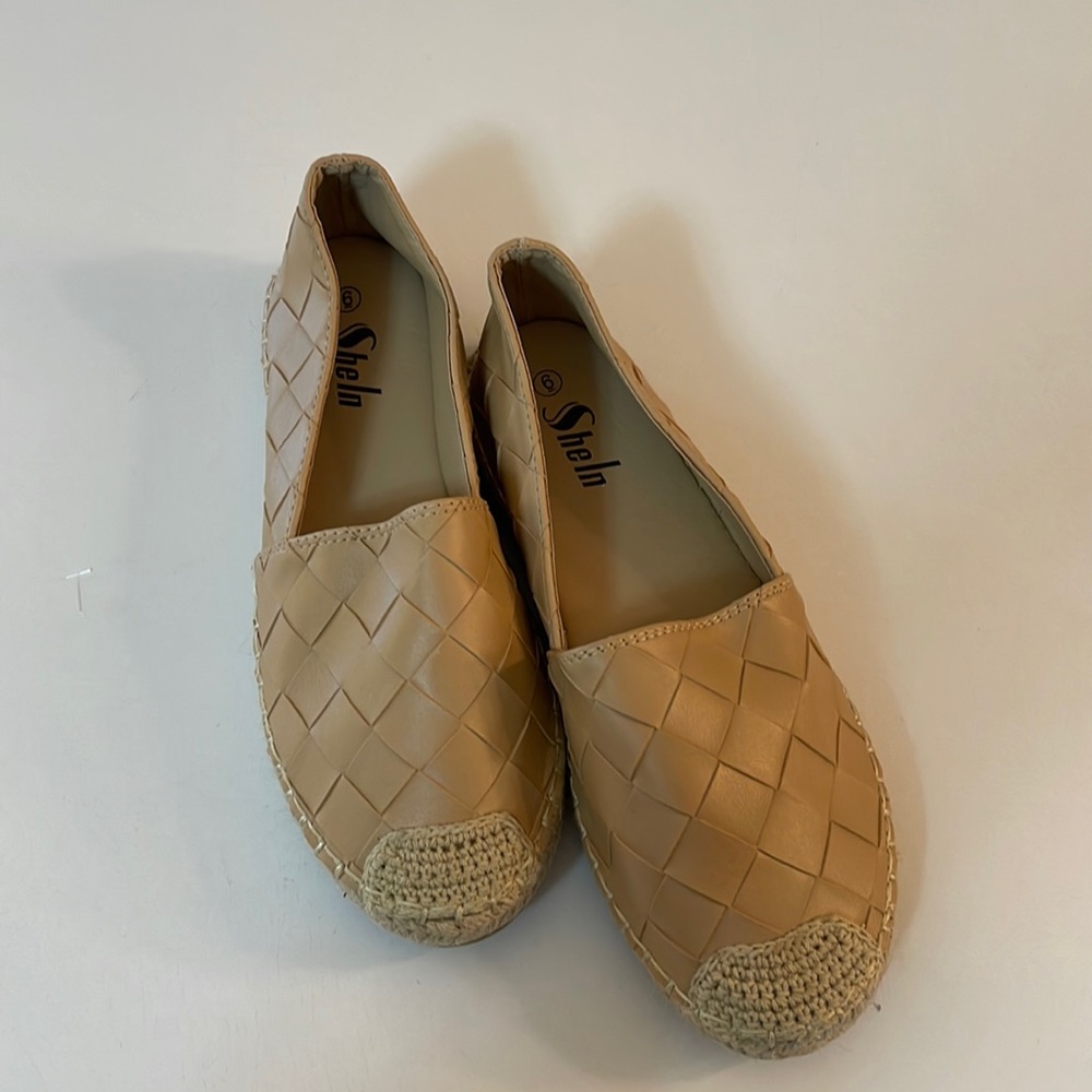 F19 Sheln slip on tan shoes